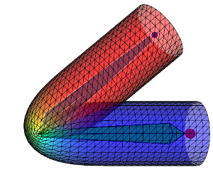 Linear Blending cylinder